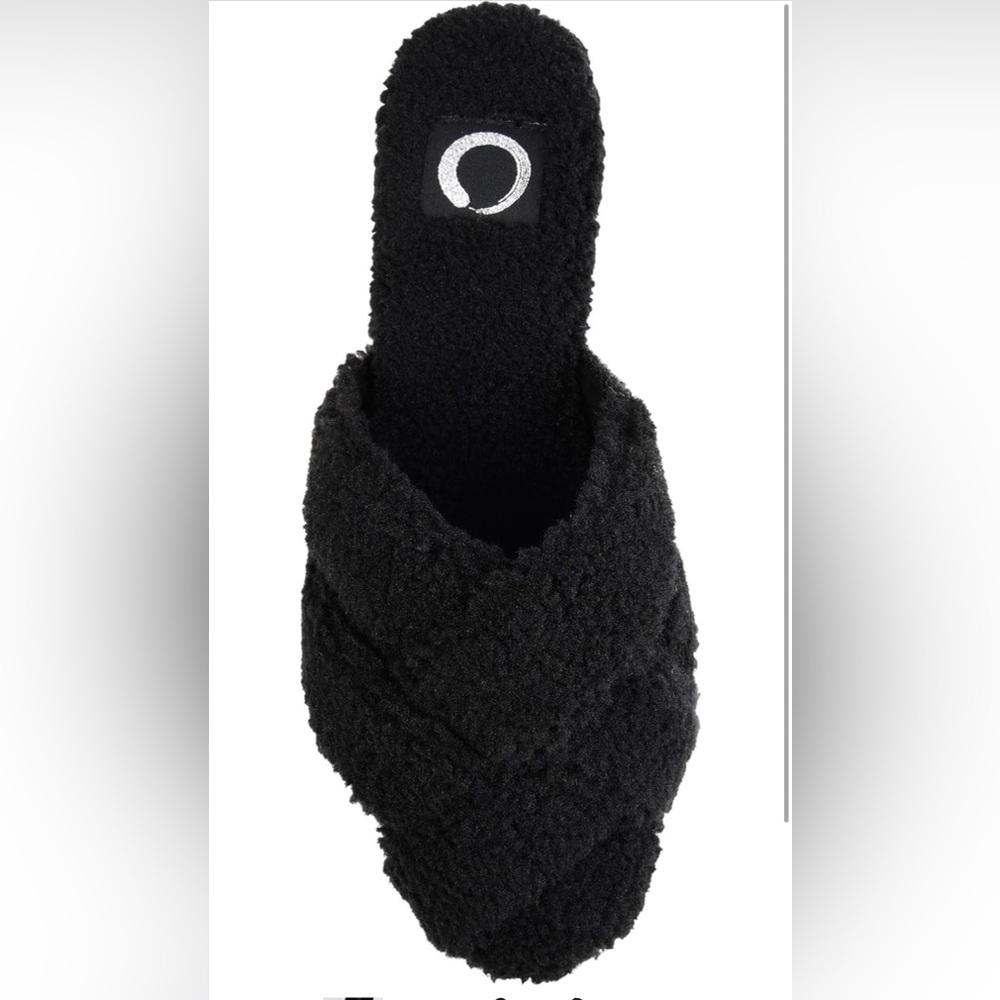 🆕 Women’s Black Cozy 🖤🤍💖Comfort Foam Slippers Size 9M | New In Box